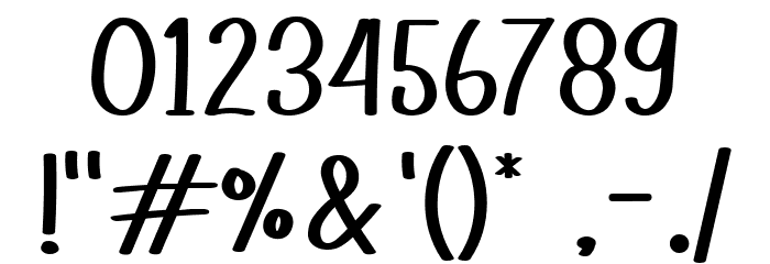 Kidstar Regular Font OTHER CHARS