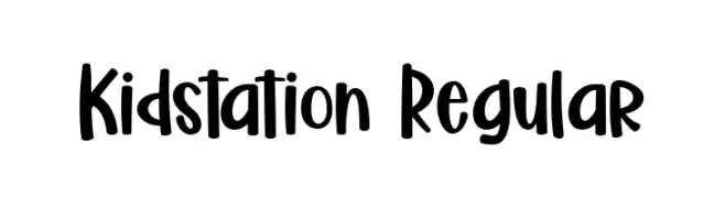 Kidstation Regular  Fuentes Gratis Descargar