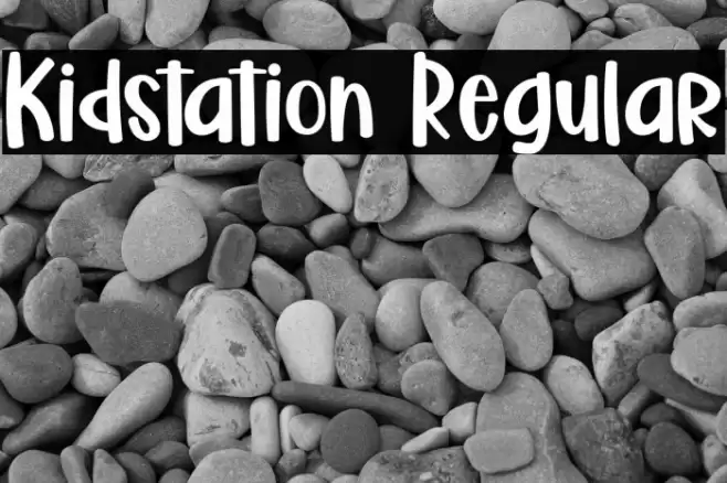 Kidstation Regular Font examples