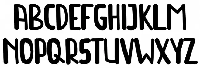 Kidstime Шрифта ВЕРХНИЙ