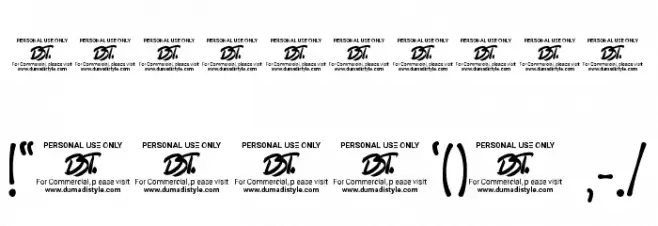 Kidstone Font OTHER CHARS