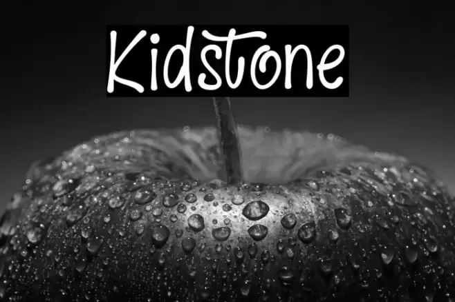 Kidstone Font examples