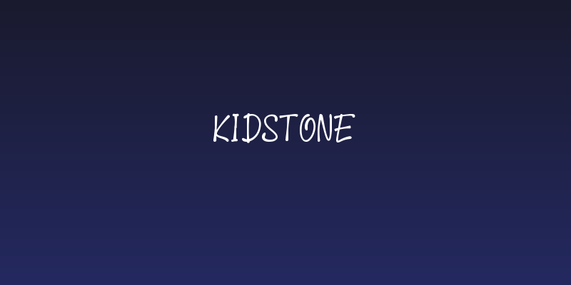 Kidstone Social Header