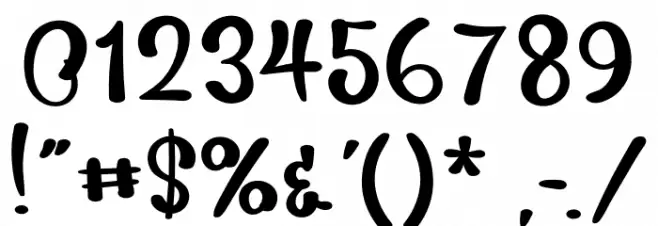 Kidstoy Font OTHER CHARS