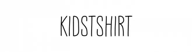 Kidstshirt  नि: शुल्क फ़ॉन्ट्स डाउनलोड