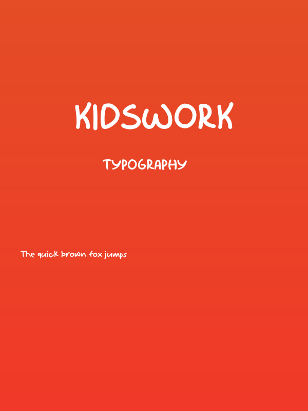 Kidswork Poster