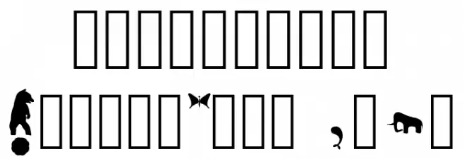 Kidtoy! Font OTHER CHARS