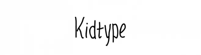 Kidtype  नि: शुल्क फ़ॉन्ट्स डाउनलोड
