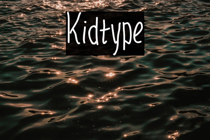 Kidtype Example 1