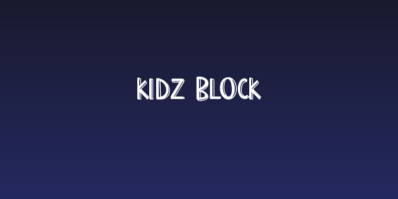 Kidz Block Social Header