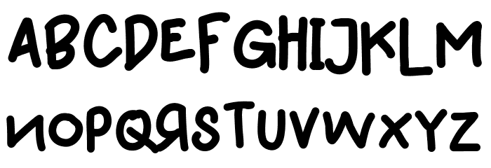 Kidz Zone_Demo Font UPPERCASE