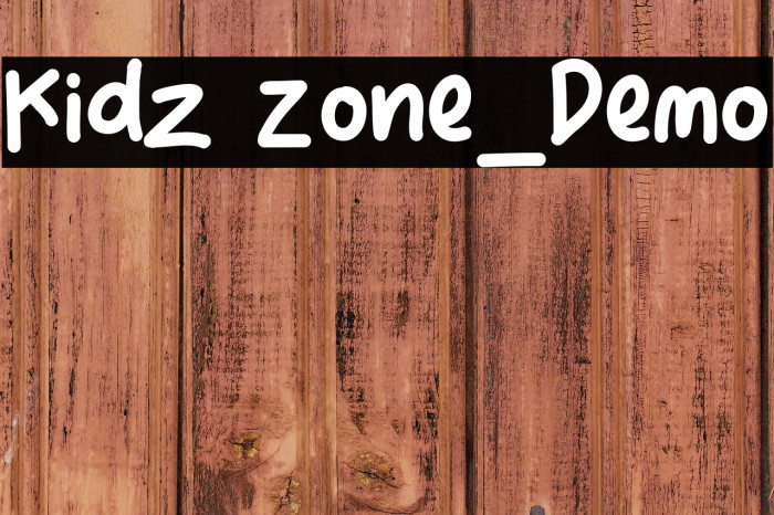 Kidz Zone_Demo Example 1