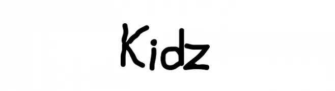 Kidz  Скачать бесплатные шрифты
