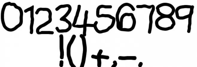 Kidz Font OTHER CHARS