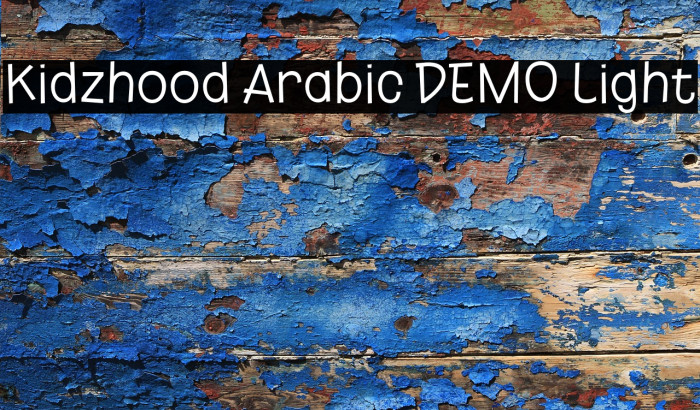 Kidzhood Arabic DEMO Light Example 2