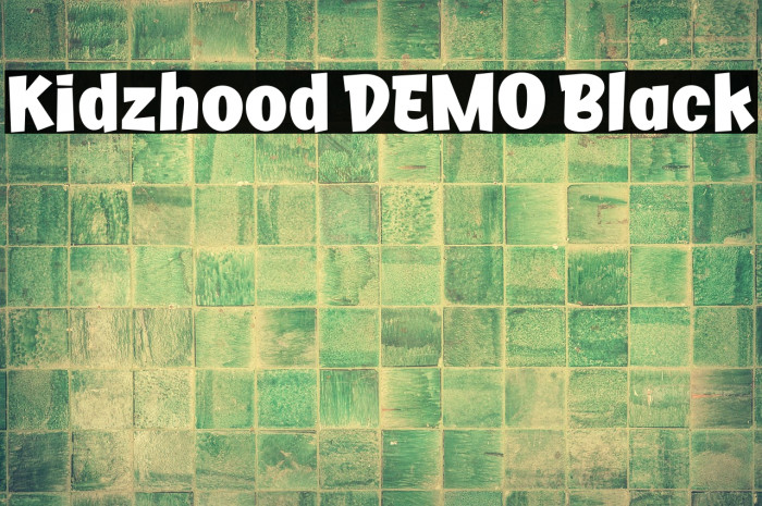 Kidzhood DEMO Black Example 2