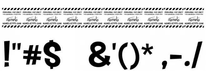 Kidzhood DEMO Bold फ़ॉन्ट अन्य घर का काम