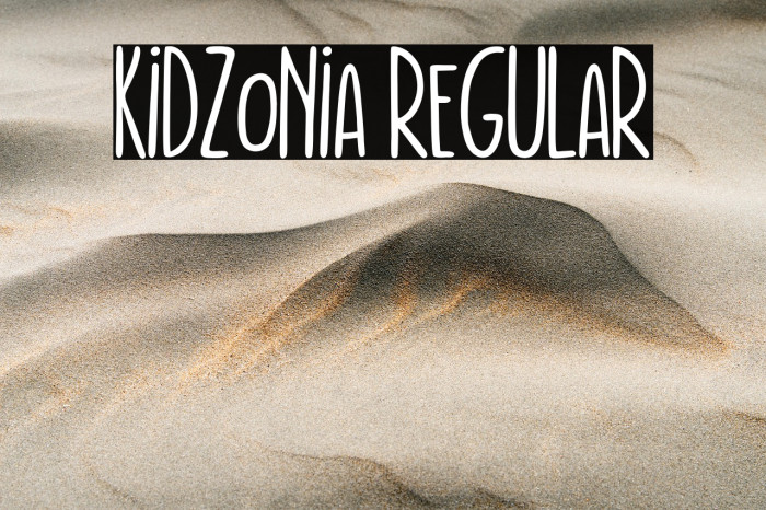 Kidzonia Regular Example 1