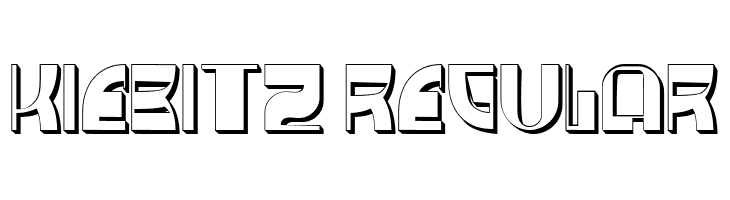 Kiebitz Regular  Скачать бесплатные шрифты