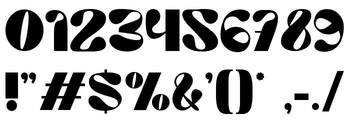 Kiera Display Font OTHER CHARS