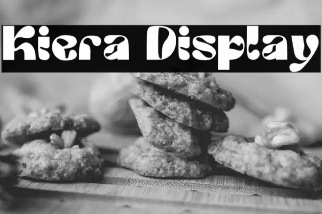 Kiera Display Fonte examples