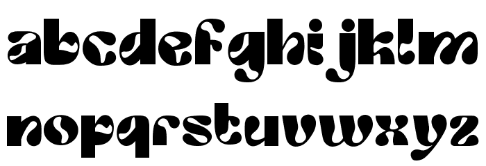 Kiera Display Font LOWERCASE