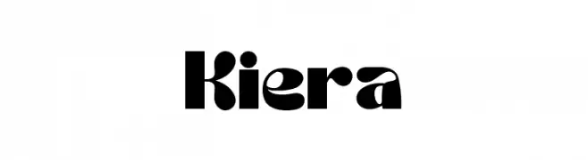 Kiera  免费字体下载