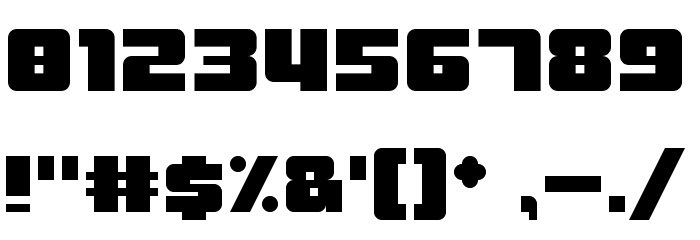 Kijani 21 Clean Regular Font OTHER CHARS