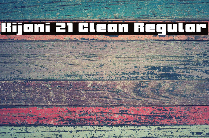 Kijani 21 Clean Regular Example 1