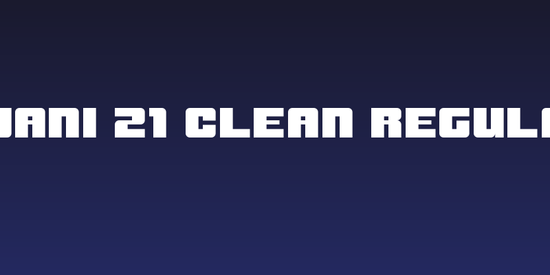 Kijani 21 Clean Regular Social Header
