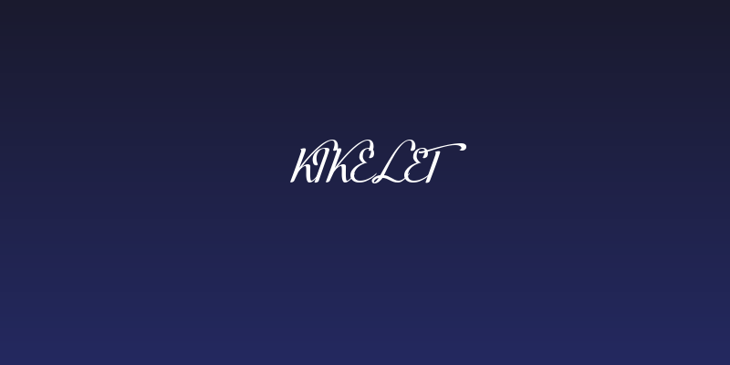 Kikelet Social Header
