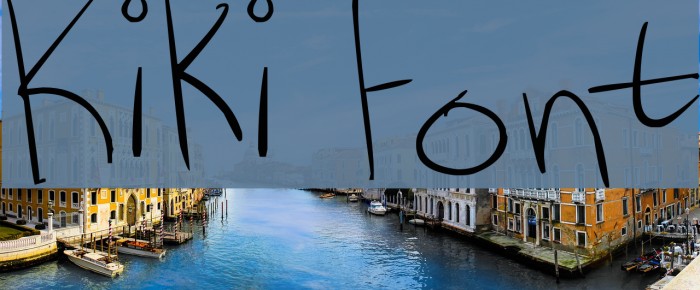 Kiki Font examples