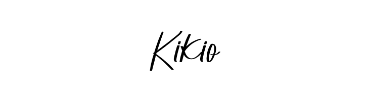 Kikio फ़ॉन्ट