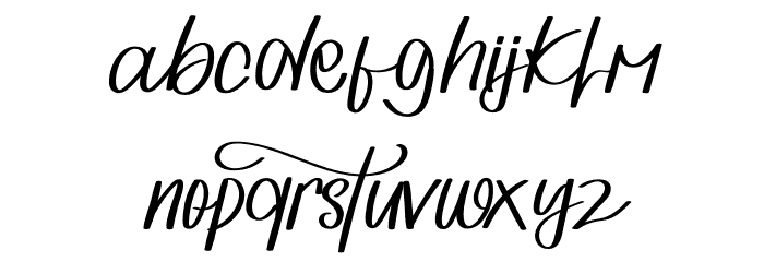 Kikio Font LOWERCASE