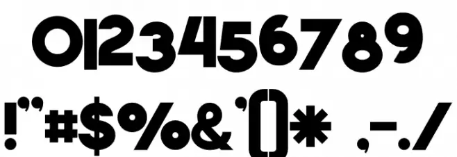 Kiko Regular Font OTHER CHARS