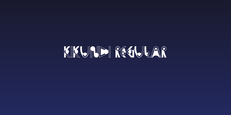 Kikundi Regular Social Header