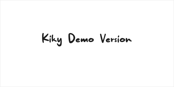 Kikyö Demo Version Logo