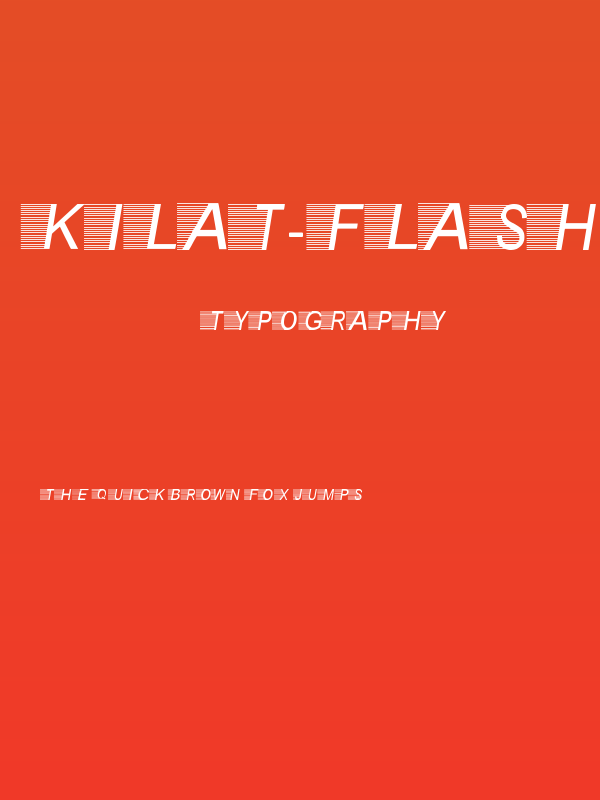 Kilat-Flash Poster