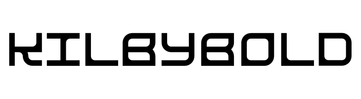 Kilby Bold  Frei Schriftart Herunterladen