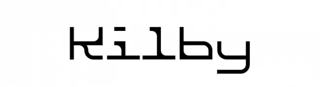 Kilby  フリーフォントのダウンロード