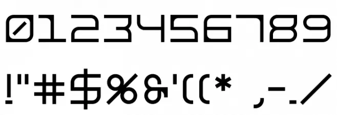 Kilby Font OTHER CHARS