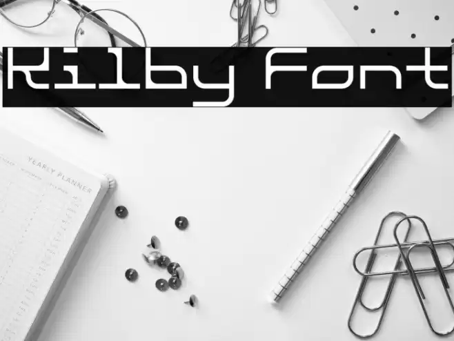 Kilby Font examples