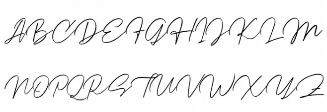 KilenaDEMO-Regular Font Litere mari