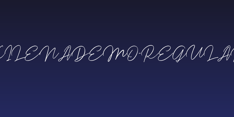 KilenaDEMO-Regular Social Header