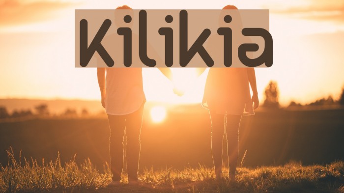 Kilikia Font examples