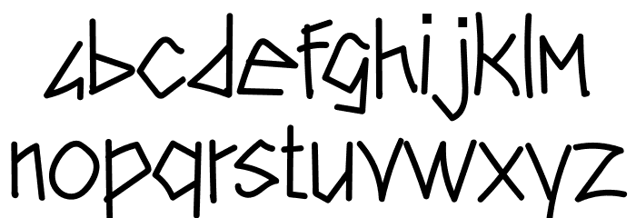 Kilimanjaro Font LOWERCASE