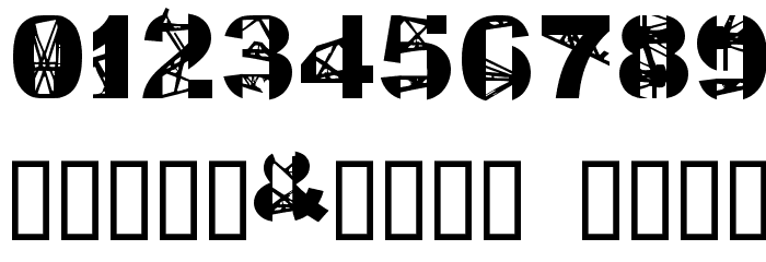 Kill All Fonts Just Aggression Font OTHER CHARS