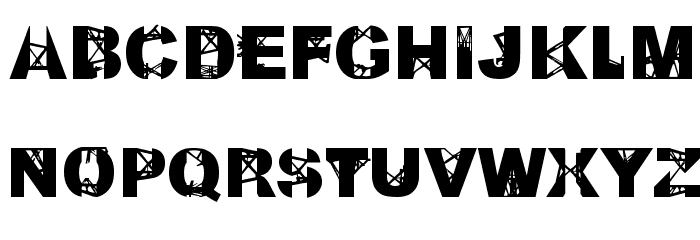 Kill All Fonts Just Aggression Font LOWERCASE
