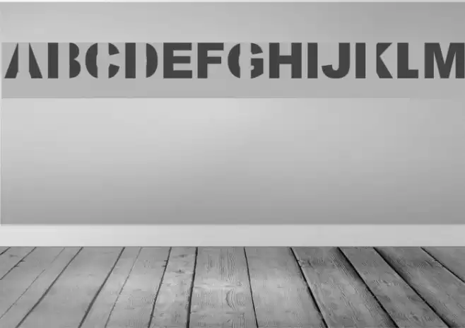 Kill All Fonts Font examples