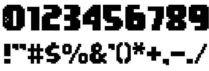 Kill Bad Cafe Font OTHER CHARS